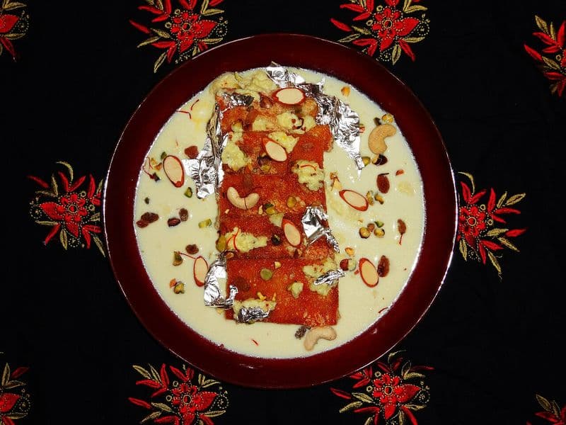 Pistachio Cake Slice