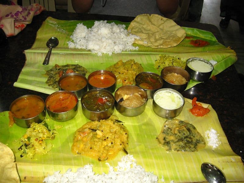 Kerala Vegetarian Oonu Meals
