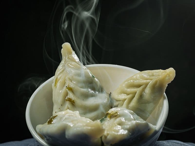 Steamed Momos Platter